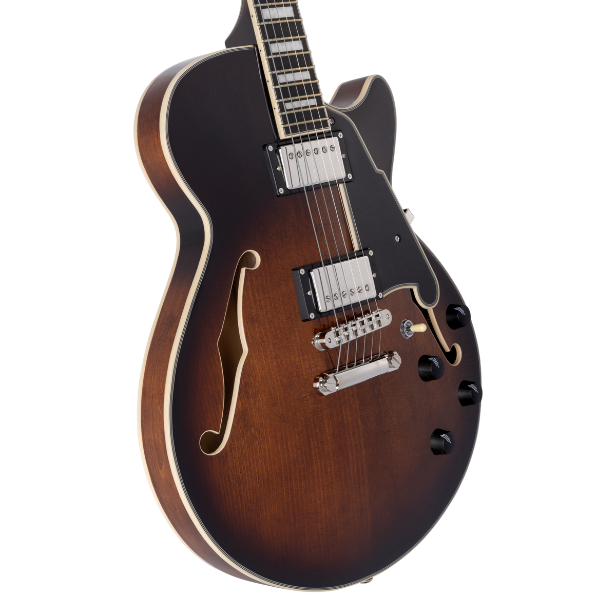 D'Angelico Premier SS - Brown Burst w/Gig Bag