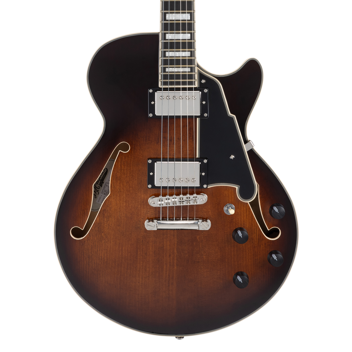 D'Angelico Premier SS - Brown Burst w/Gig Bag