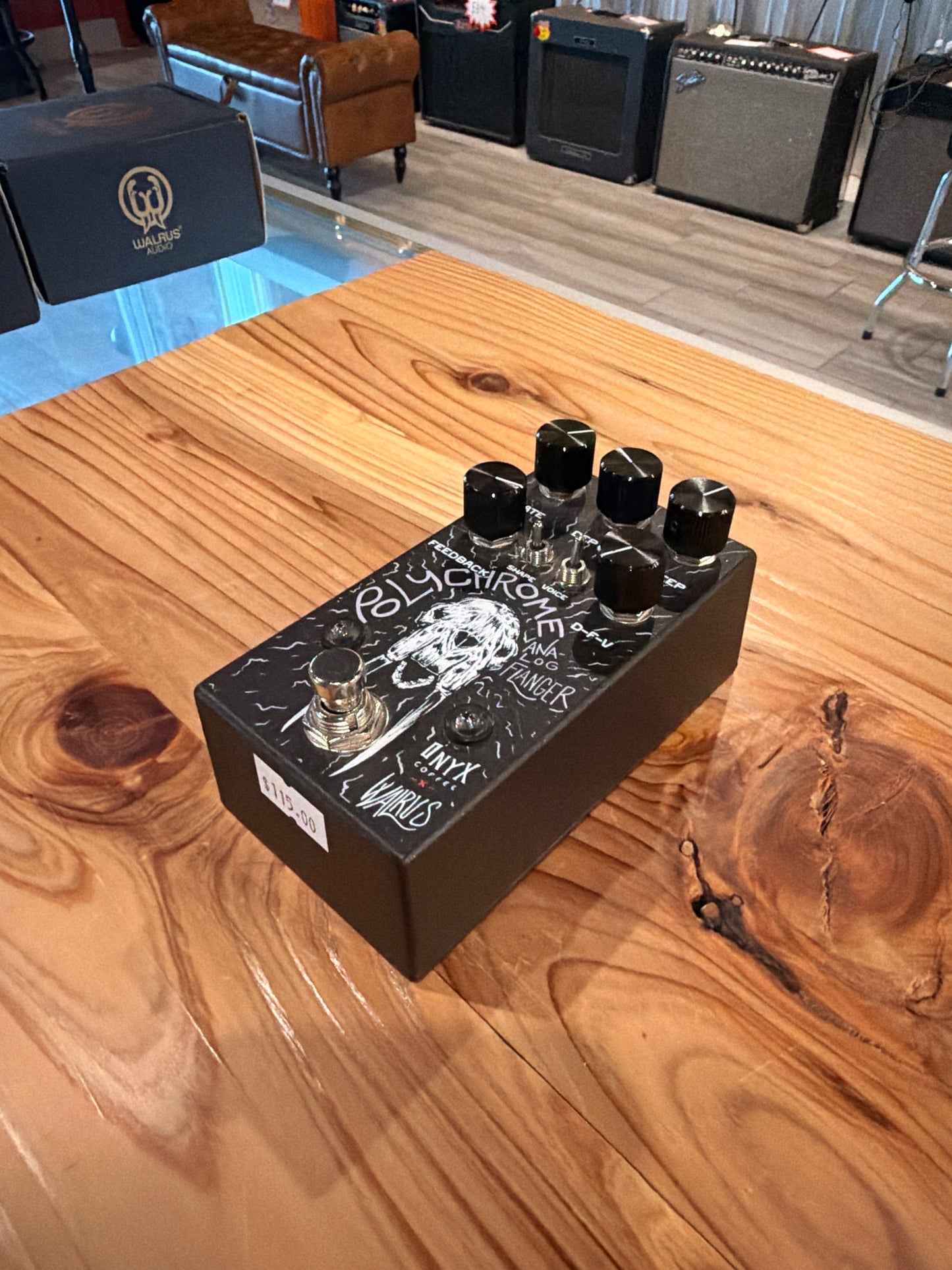 Walrus Audio POLYCRHOME FLANGER ONYX COFFEE EDITION (USED)
