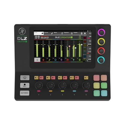 Mackie - DLZ-CREATOR-XS Compact Adaptive Digital Mixer for Streaming and Podcasting