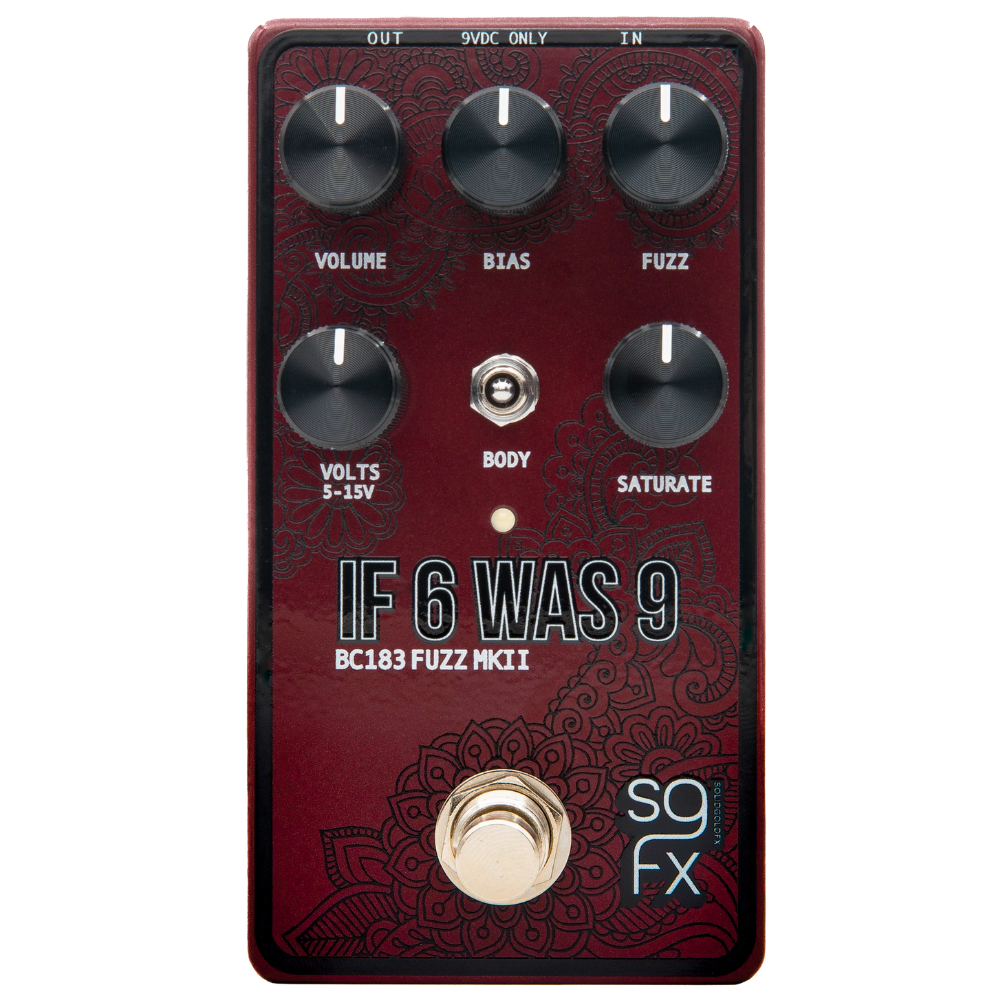 SolidGoldFX - IF 6 WAS 9 - BC183 MKII FUZZ