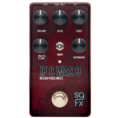 SolidGoldFX - IF 6 WAS 9 - BC183 MKII FUZZ