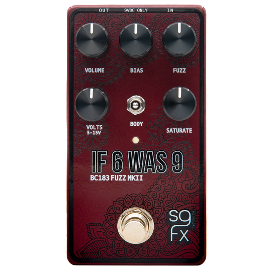 SolidGoldFX - IF 6 WAS 9 - BC183 MKII FUZZ