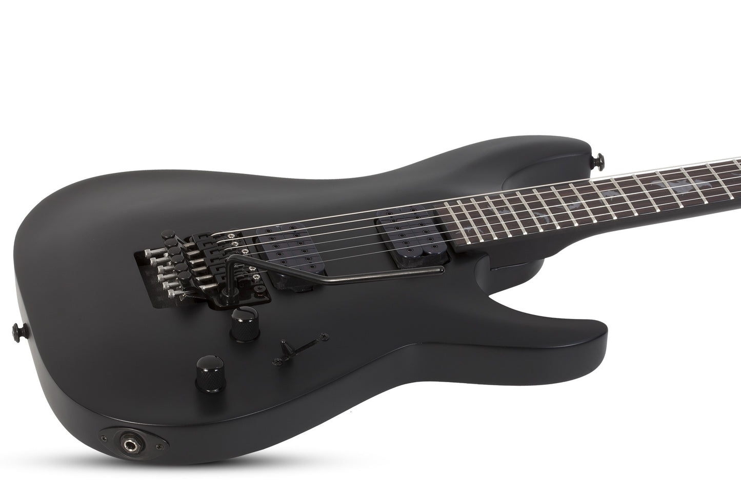 Schecter Damien-6 FR Satin Black