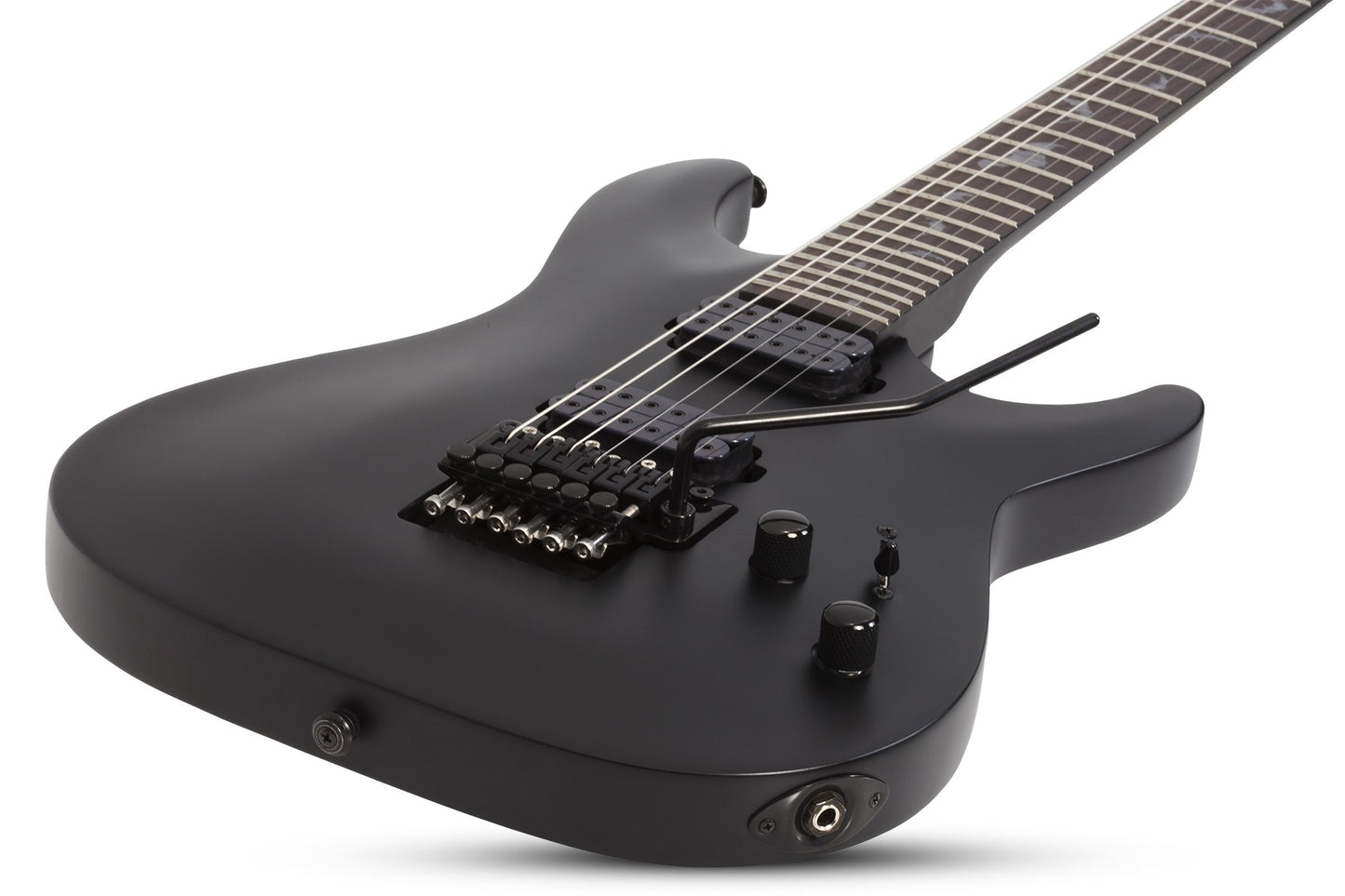 Schecter Damien-6 FR Satin Black