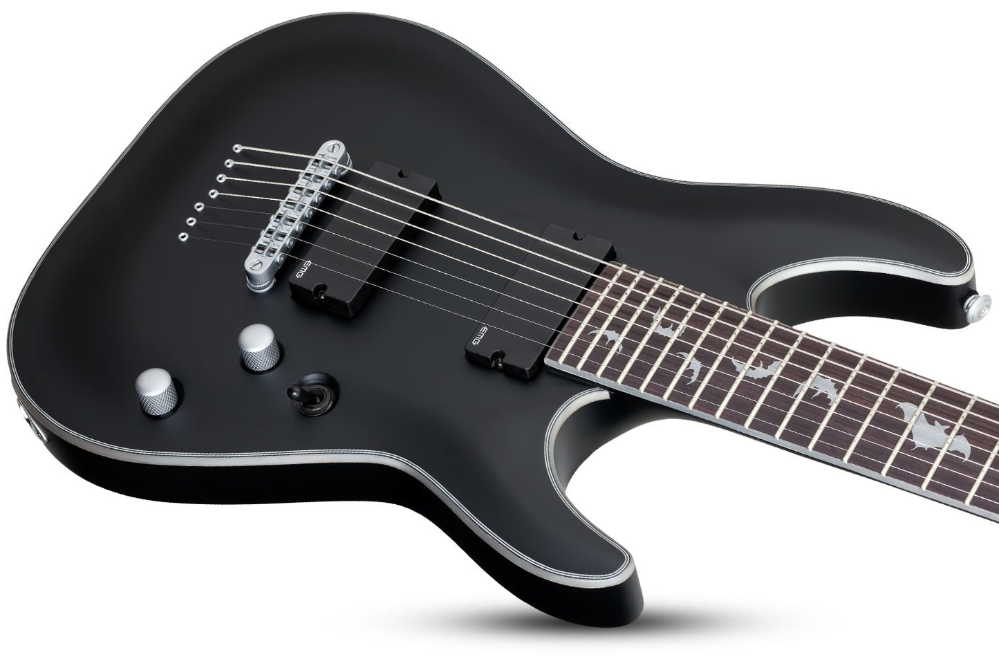 Schecter Damien Platinum-7 Satin Black