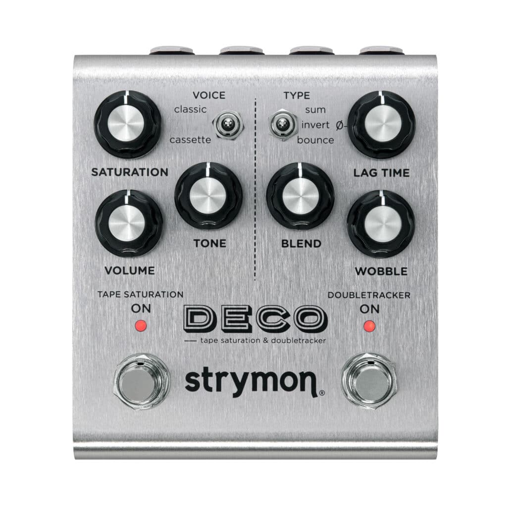 Strymon Deco V2 Tape Saturation & Doubletracker effects pedal