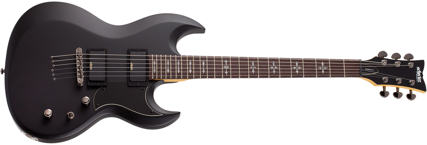 Schecter Demon S-II Satin Black