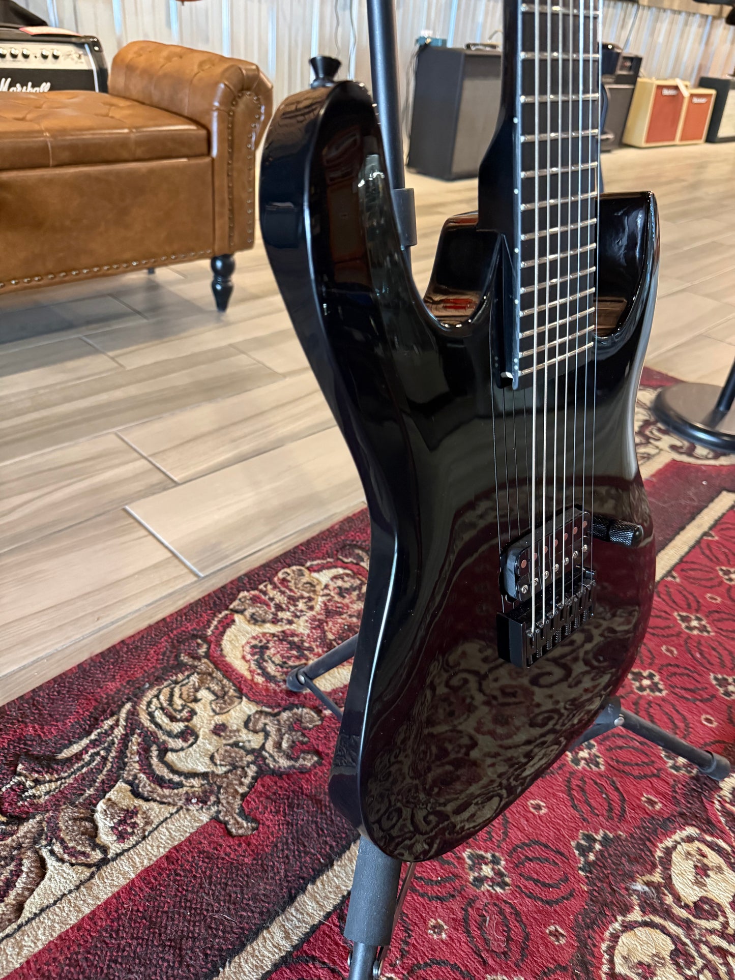 Vayper Guitars - V7 Seven String Guitar Gloss Black