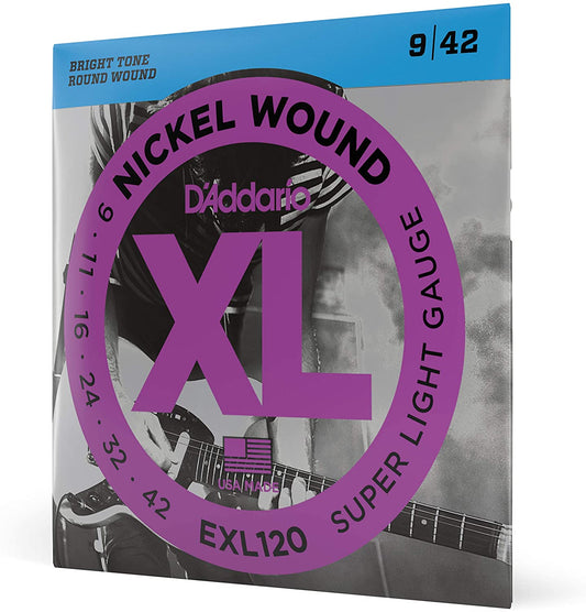 DADDARIO NICKEL WOUND EXL120 SUPER LIGHT MAIN PHOTO