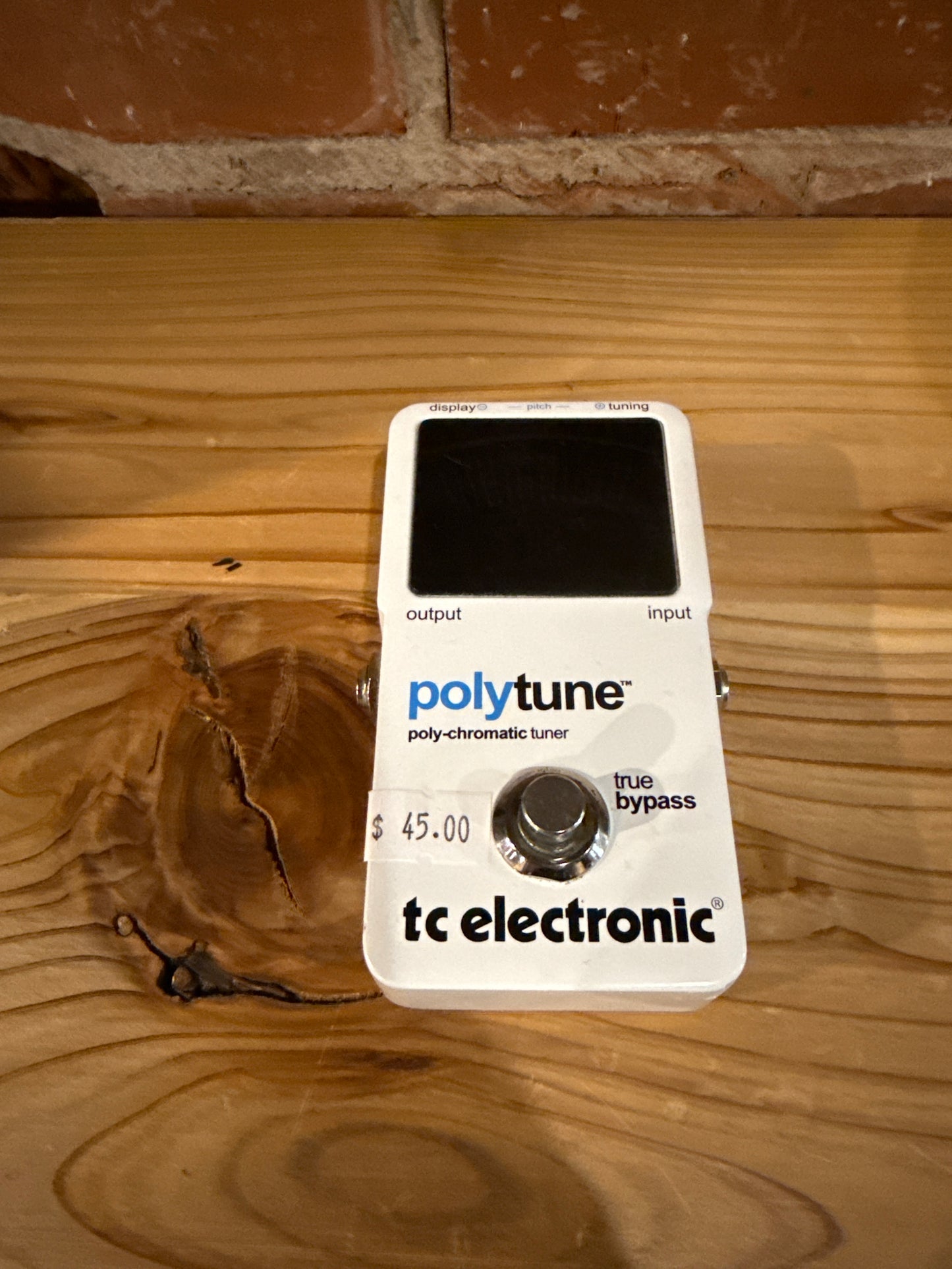 TC Electronic Polytune Poly Chromatic Tunder