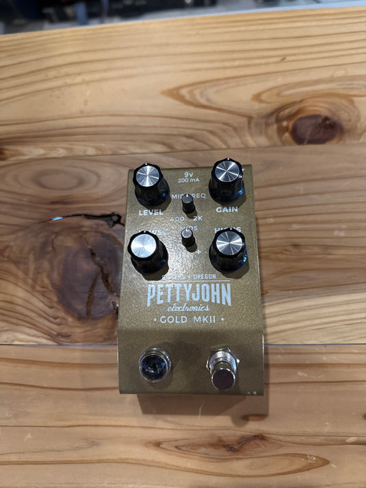 Pettyjohn Electronics Gold Overdrive Mk II