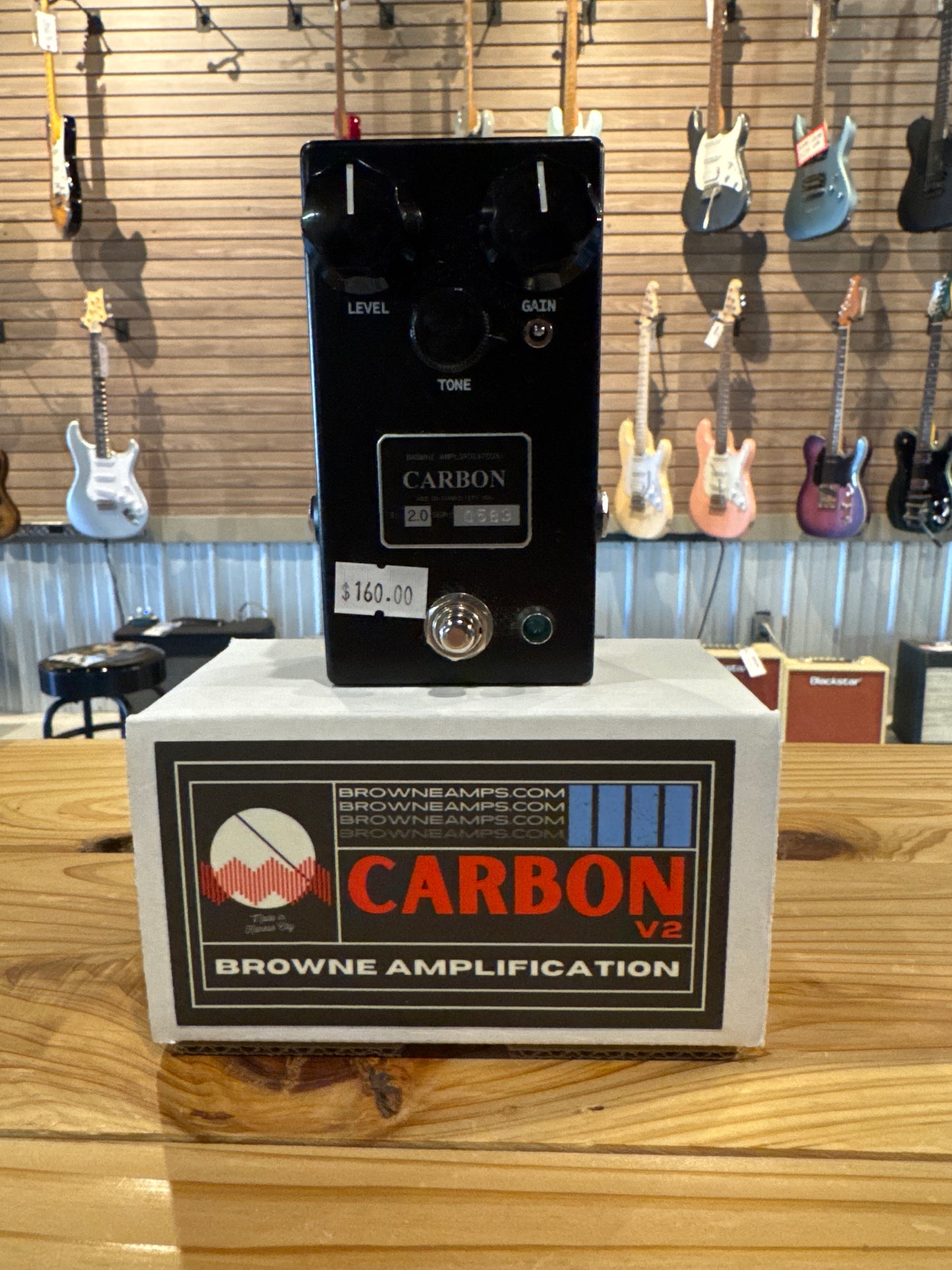 Brown Amplification Carbon V2 Pedal (USED)