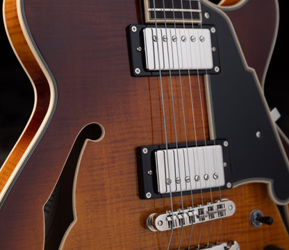 D'Angelico Premier SS - Brown Burst w/Gig Bag