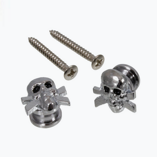 Allparts Skull Strap Buttons