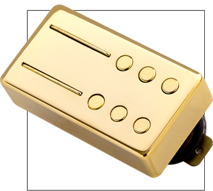 Railhammer Hyper Vintage Bridge Pickup Gold HVIBRGD