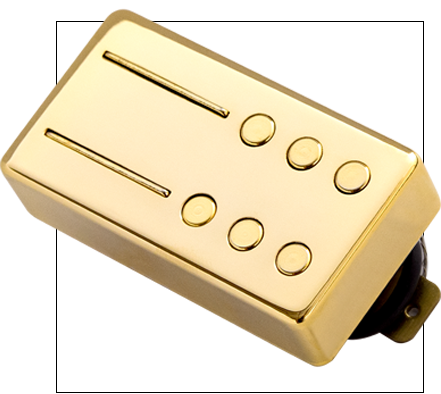 Railhammer Hyper Vintage Bridge Pickup Gold HVIBRGD