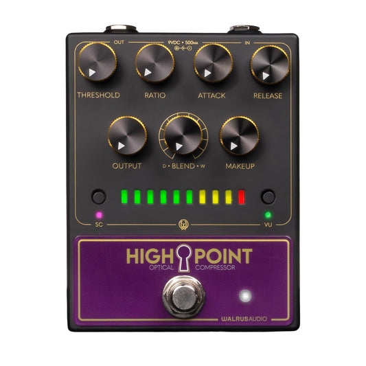 Walrus Audio Highpoint Analog Optical Compressor