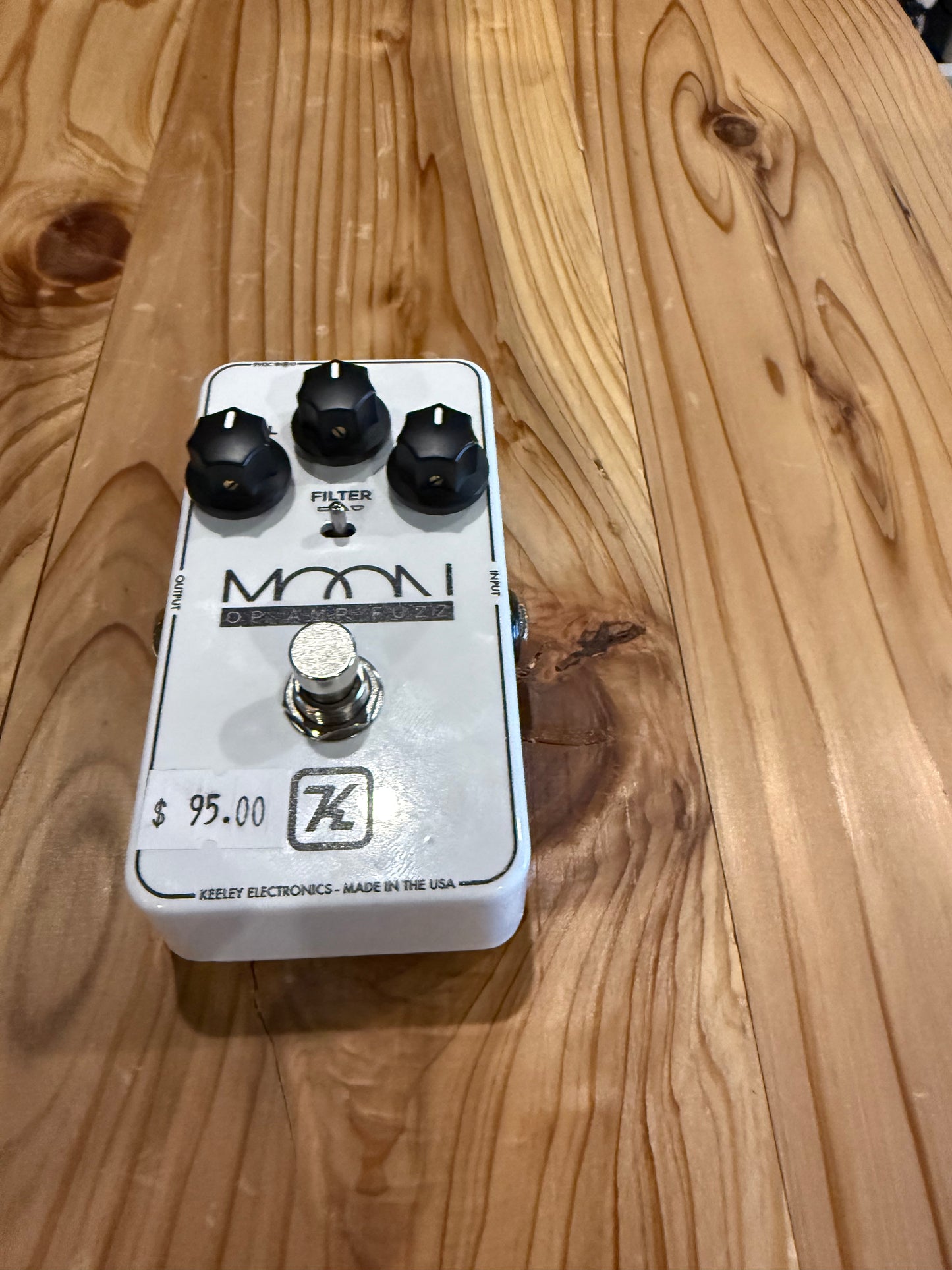 Moon Op Amp Fuzz Limited Edition - Moon Glow 2022 White / Glow-in-the-Dark (USED)