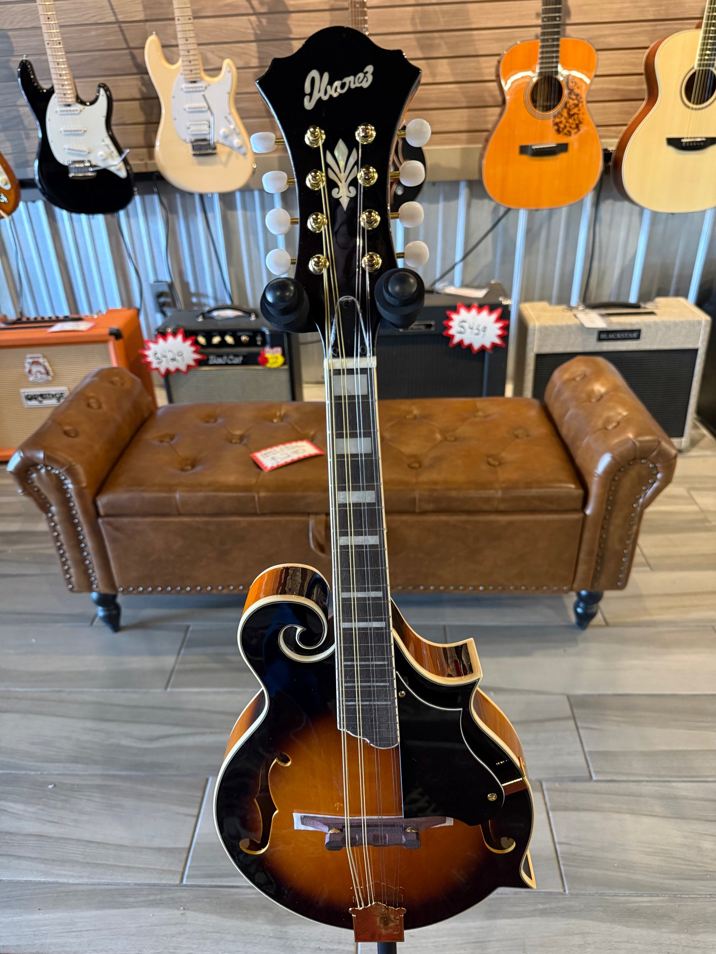 Ibanez M522S-BS F-Style Mandolin (USED)