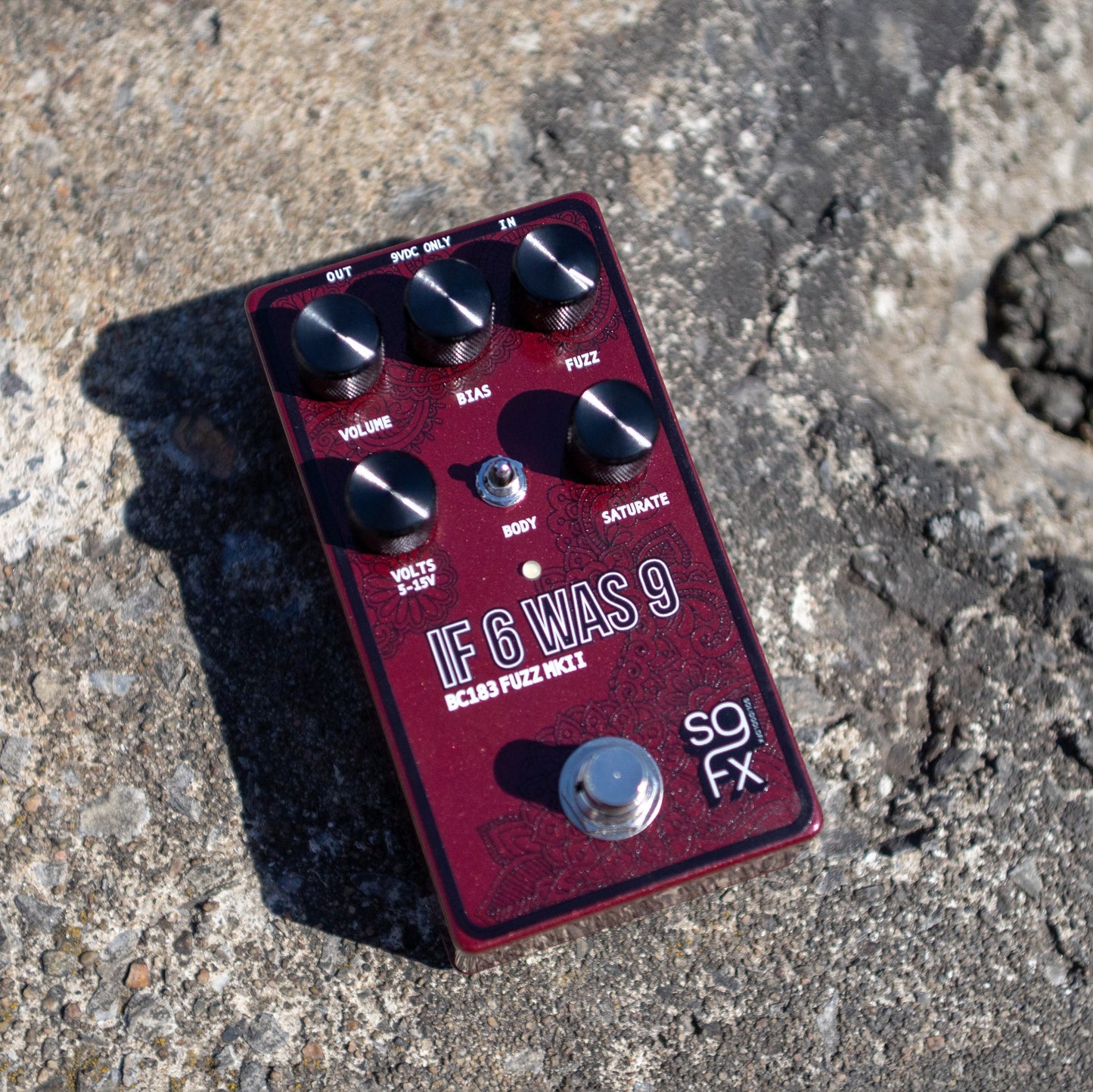 SolidGoldFX - IF 6 WAS 9 - BC183 MKII FUZZ