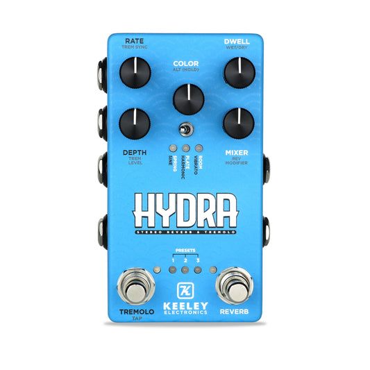 Keeley Electronics Hydra Stereo Reverb & Tremolo
