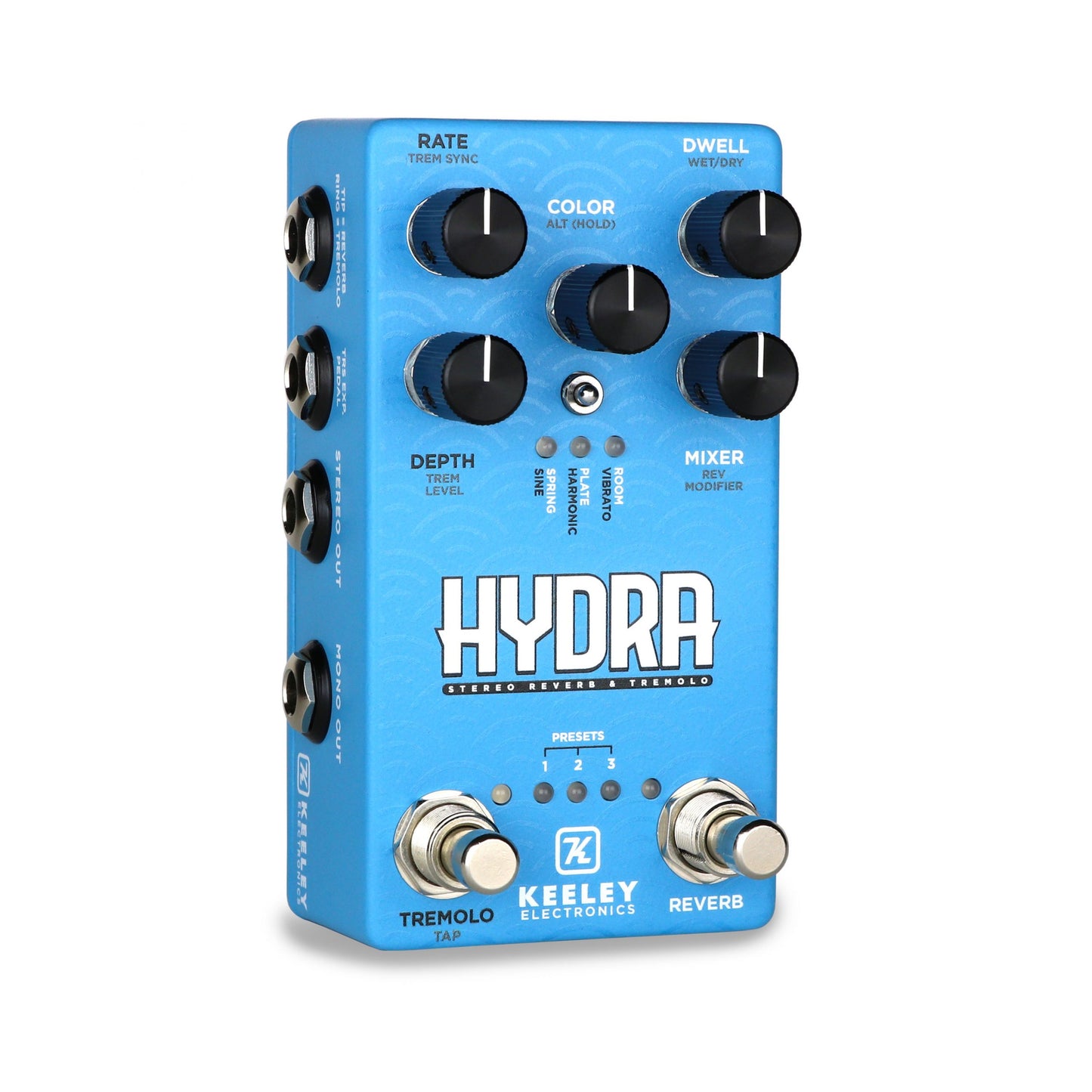 Keeley Electronics Hydra Stereo Reverb & Tremolo