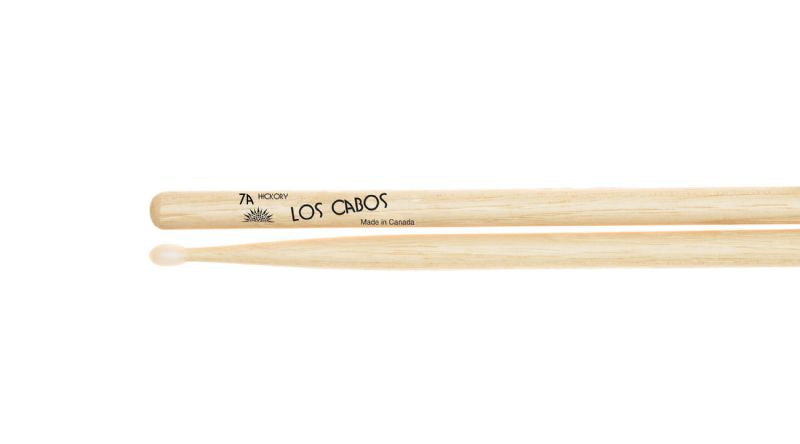 Los Cabos - LCD7AHN 7A Nylon Tip Hickory Drumsticks