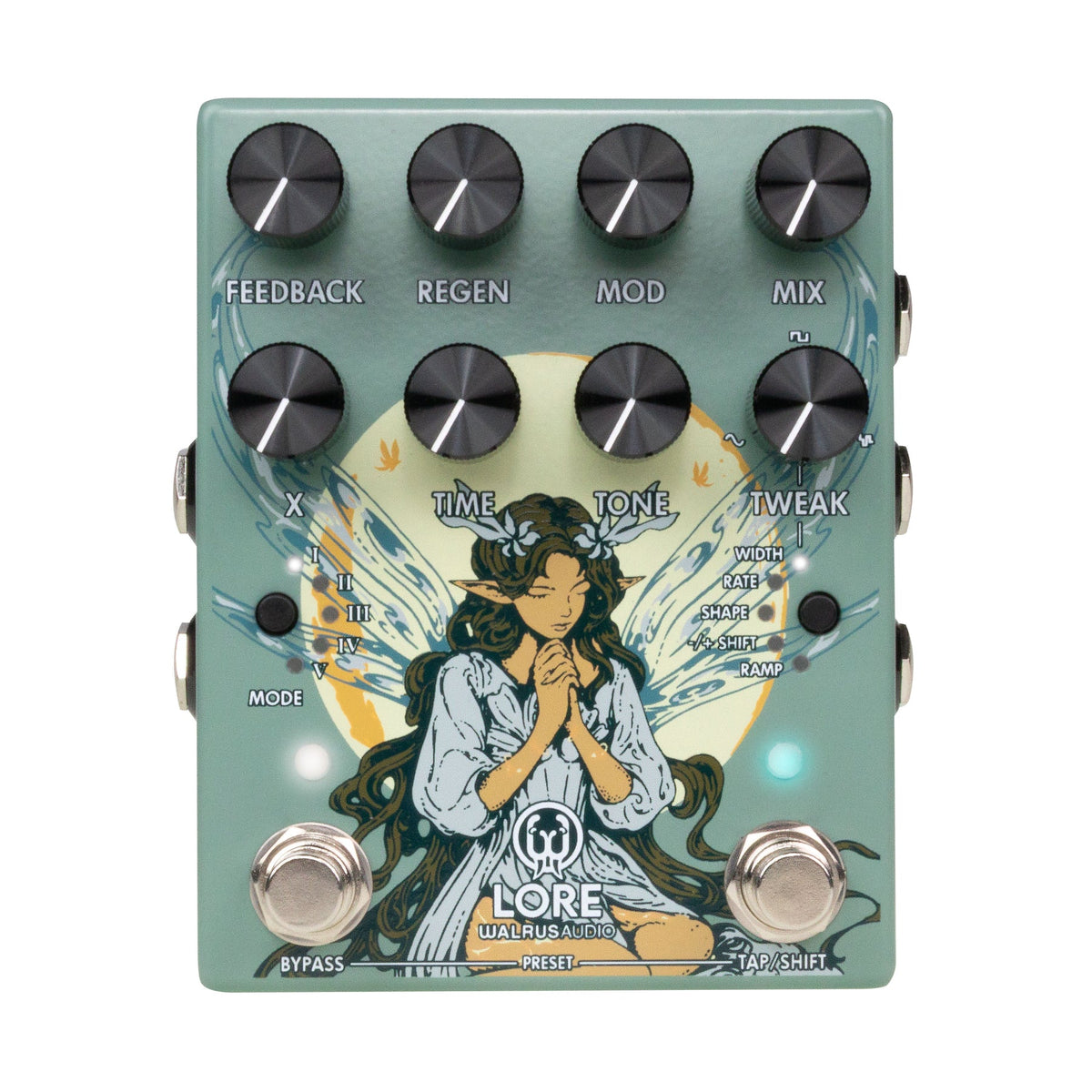 Walrus Audio Lore Reverse Soundscape Generator MKII, Black