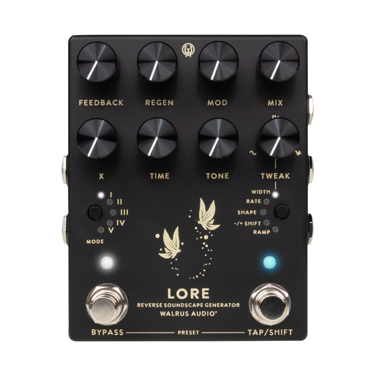 Walrus Audio Lore Reverse Soundscape Generator MKII, Black