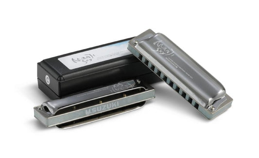 Suzuki M-20S-G Manji Sky Diatonic Harmonica. Key of A