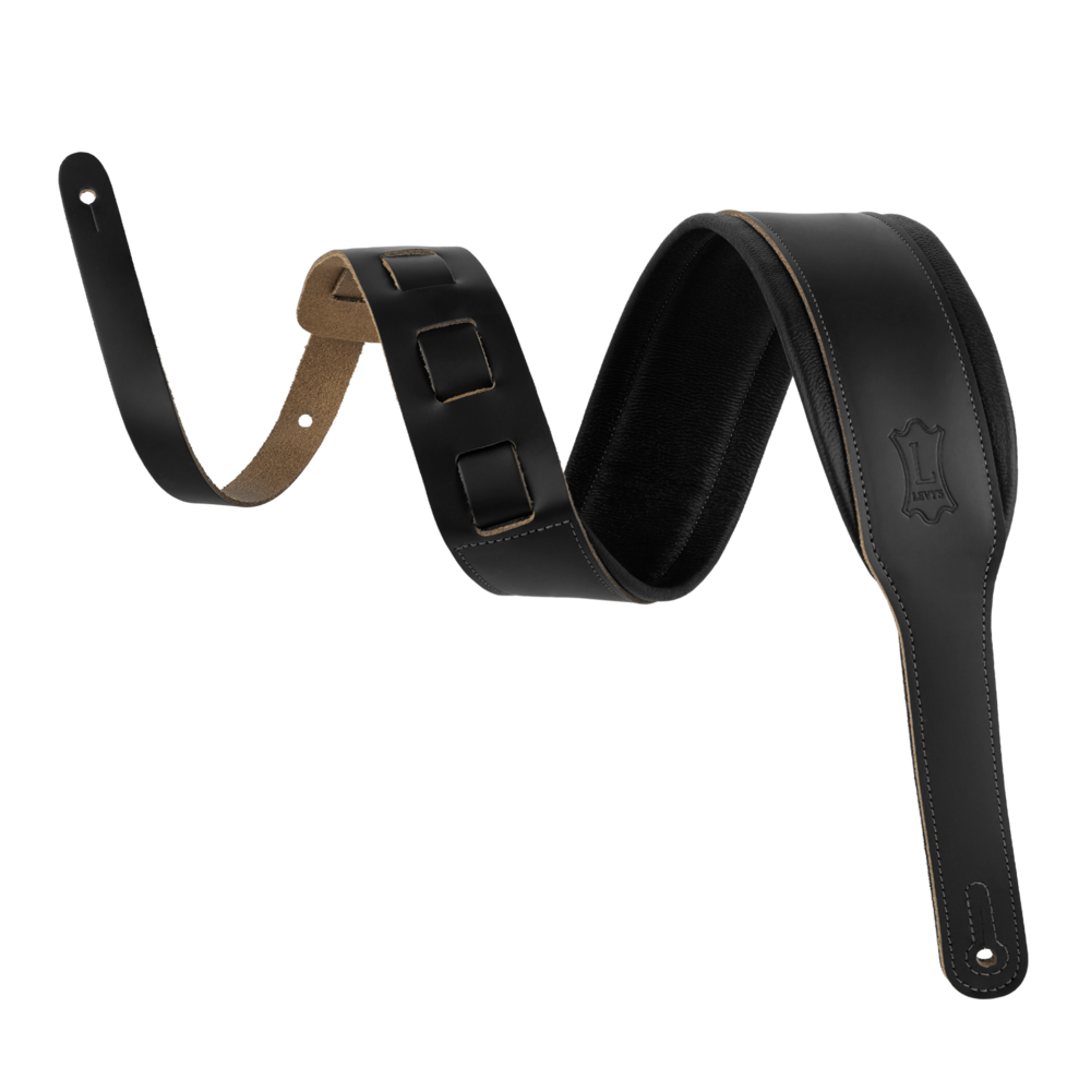 Levy's Amped Leather Series M26PD-BLK-ACO