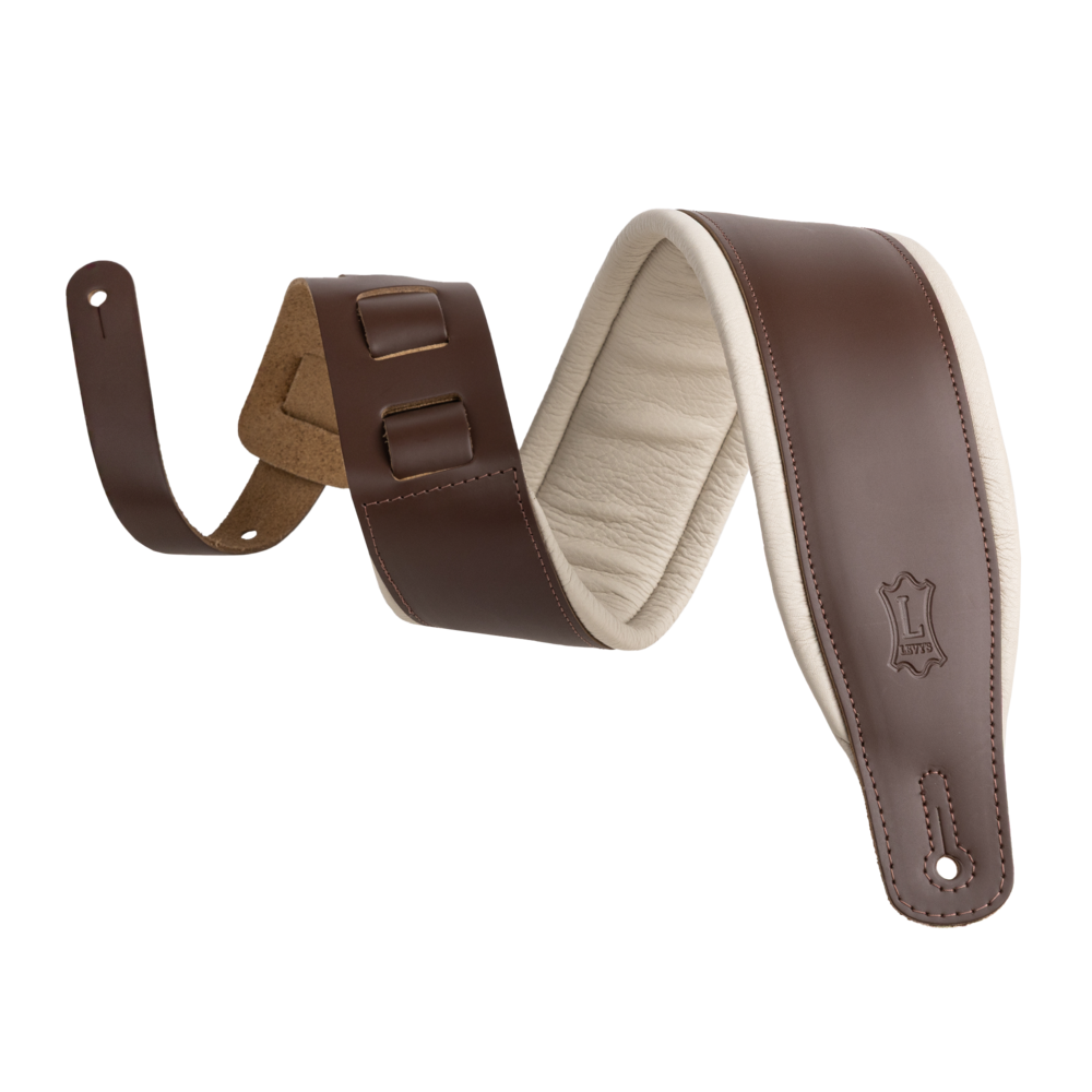 Levy's Amped Leather Series M26PD-BRN_CRM Brown