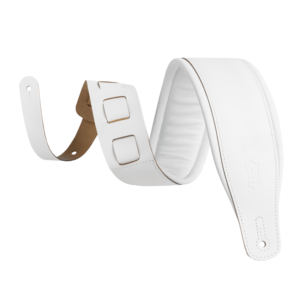 Levy's Amped Leather Series M26PD-WHT_WHT