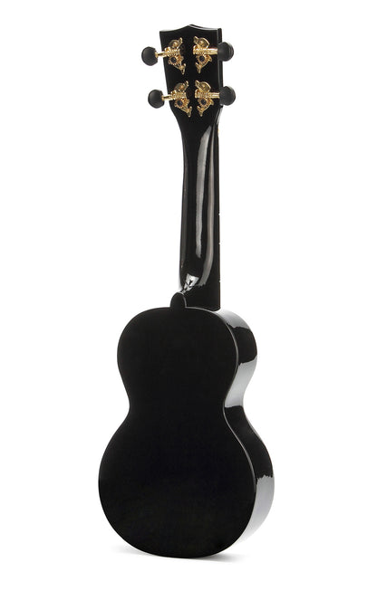 Mahalo MA1-HEBK Art Series Soprano Ukulele. Heart Graphic