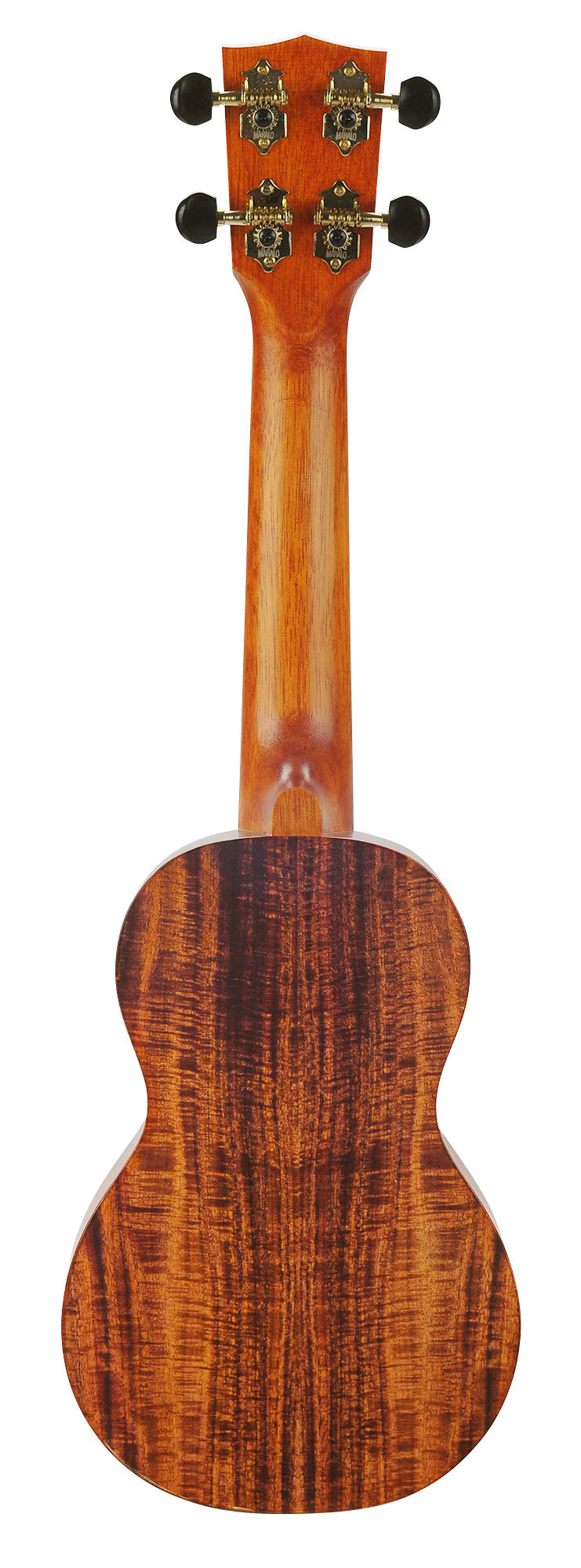 Mahalo MA1KA Artist Elite Series Soprano Ukulele. Koa Photo Flame