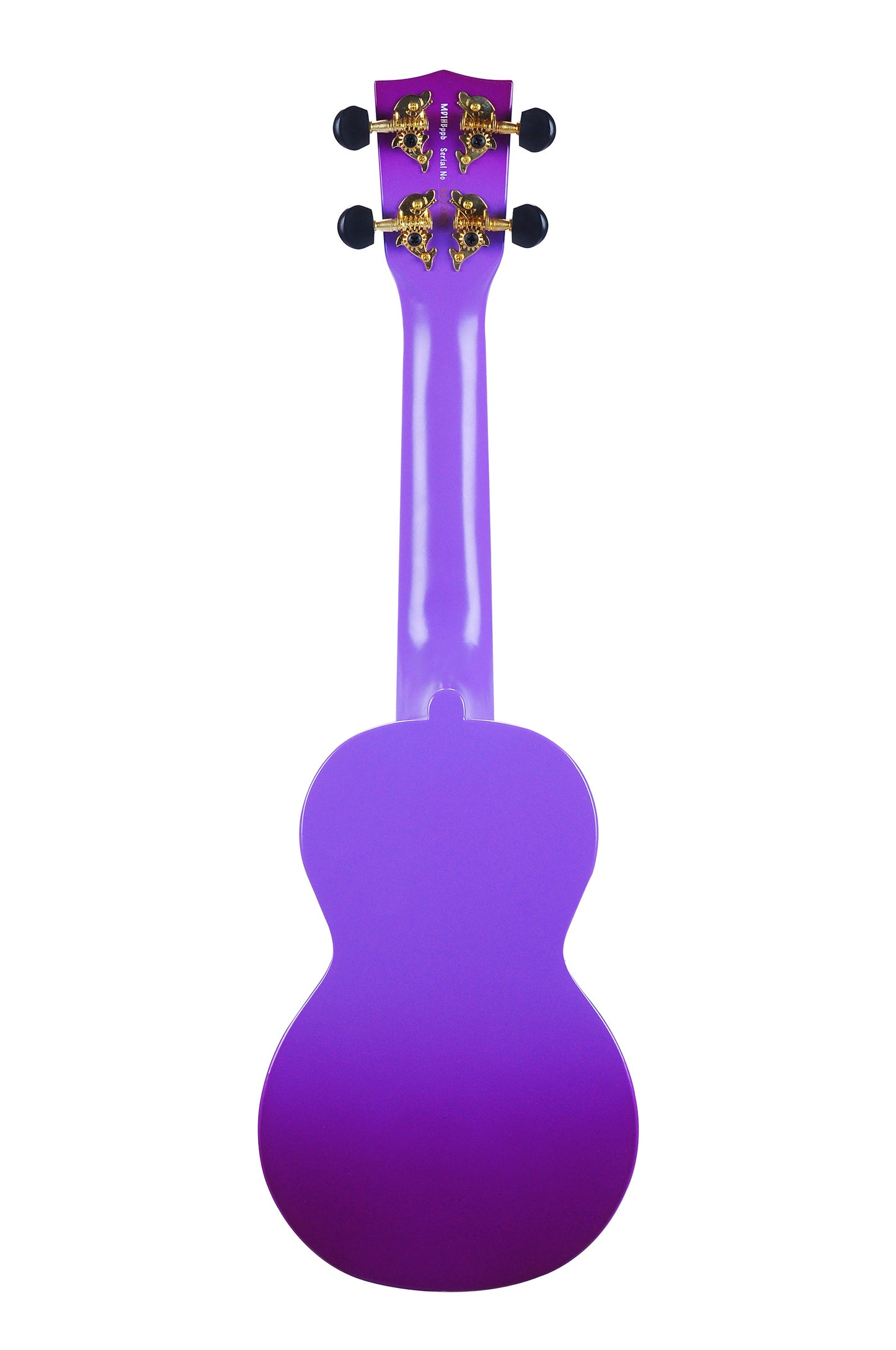 Mahalo MD1-HBPPB Hibiscus Soprano Ukulele. Purple Burst
