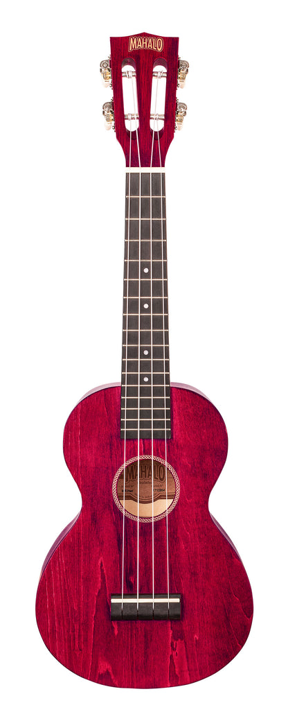 Mahalo ML2CR Island Series Concert Ukulele. Cherry Red