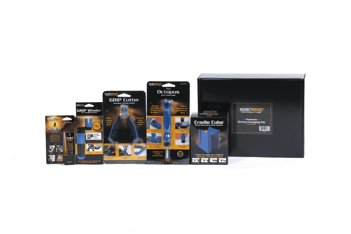 MusicNomad MN146 Premium String Changing Kit - 5pc