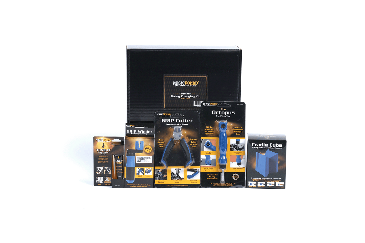 MusicNomad MN146 Premium String Changing Kit - 5pc