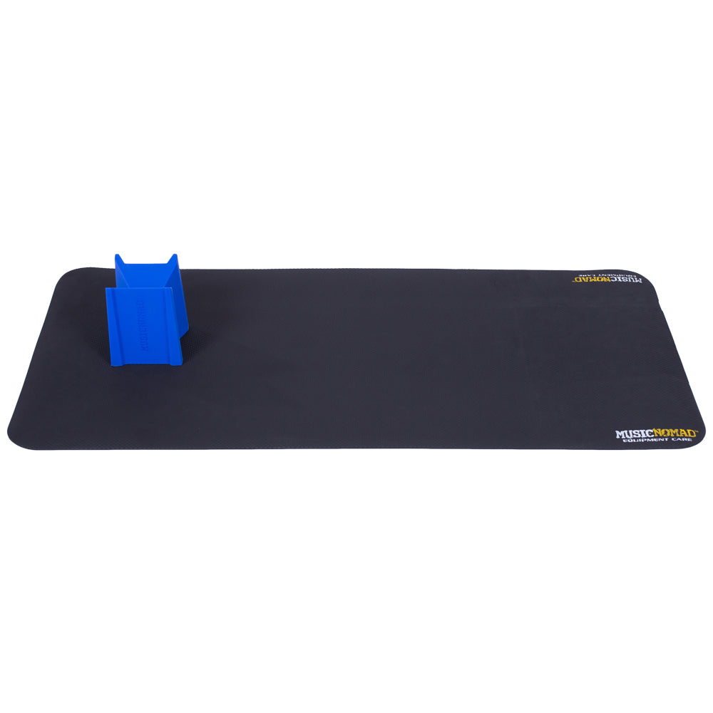 MusicNomad MN207 Premium Instrument Work Mat & Cradle Cube Neck Support