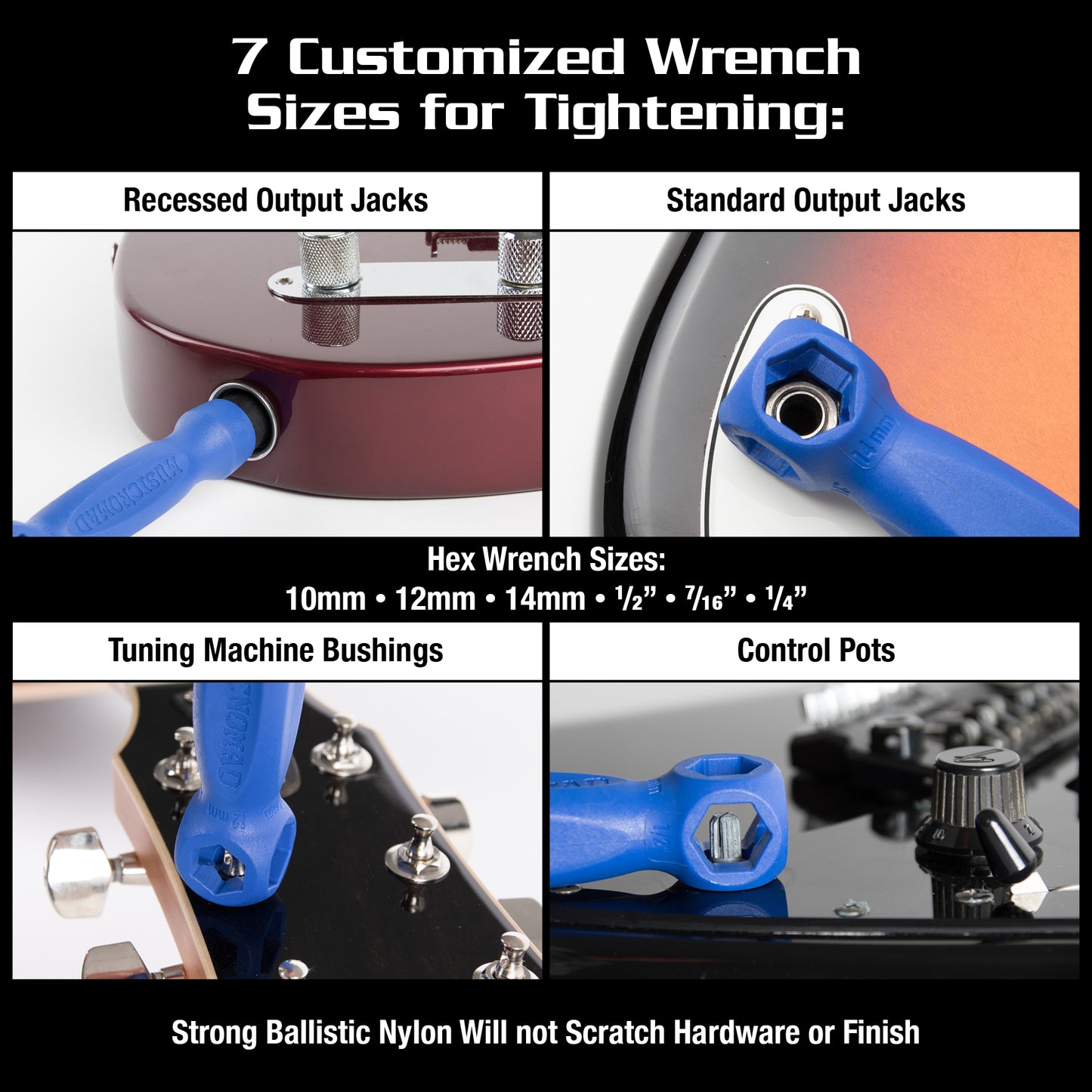 MusicNomad Premium 26 PC. Guitar Tech Screwdriver & Wrench Set (MN229)