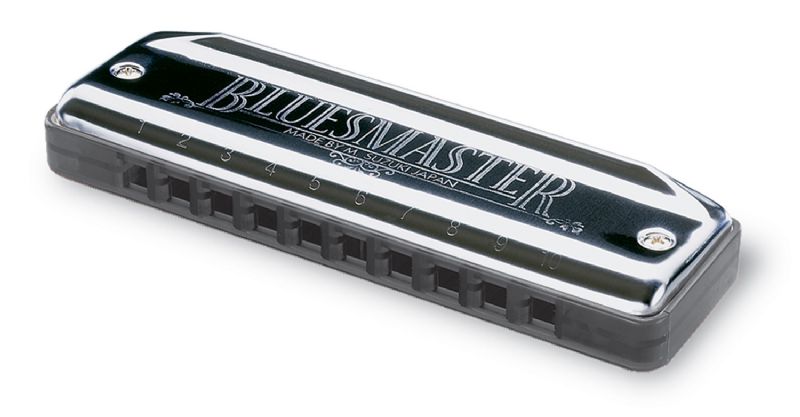 Suzuki MR-250-A Bluesmaster Harmonica. Key of A