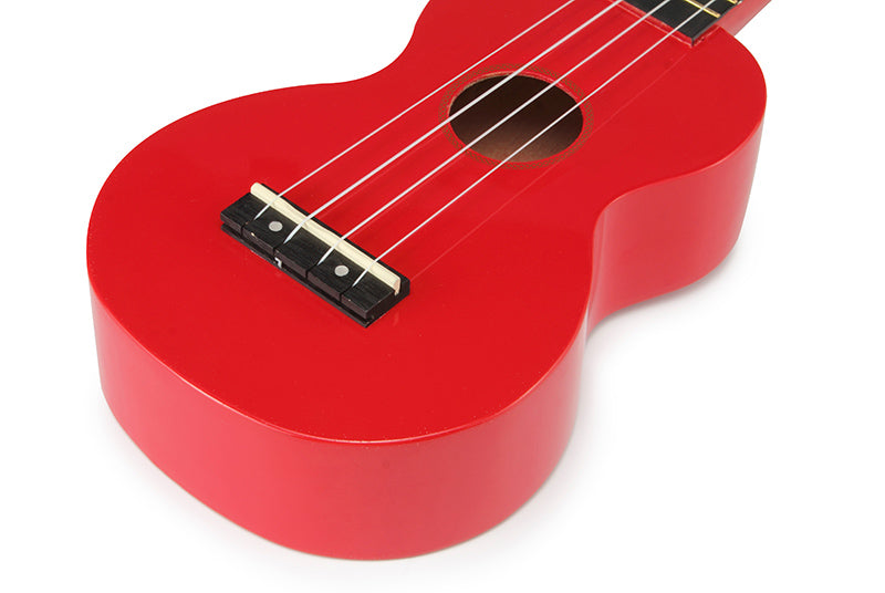 Mahalo MR1-RD Rainbow Soprano Ukulele. Red