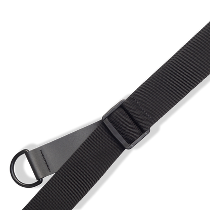 Levy's 3" Ergo Garment Leather Guitar Strap w/Suede Backing & Padding MRHSS-BLK