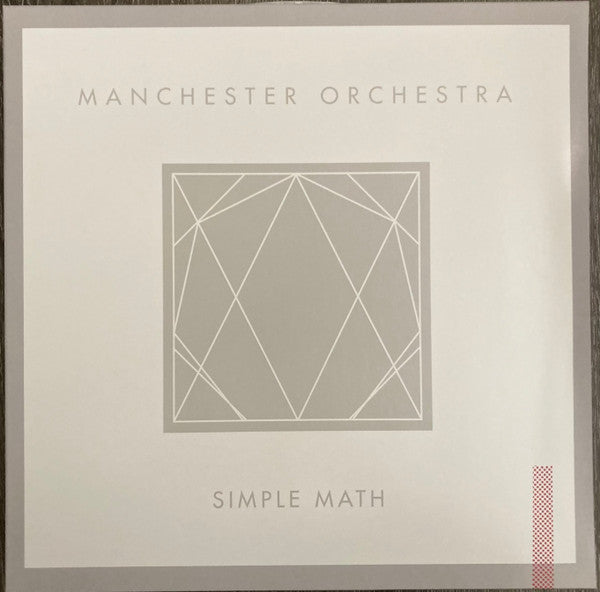 Manchester Orchestra – Simple Math (White w/ Red Splatter) - (USED)