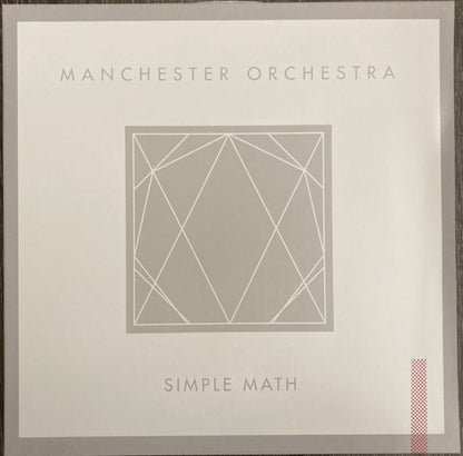 Manchester Orchestra – Simple Math (White w/ Red Splatter) - (USED)