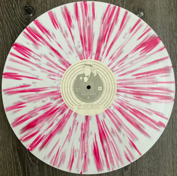 Manchester Orchestra – Simple Math (White w/ Red Splatter) - (USED)