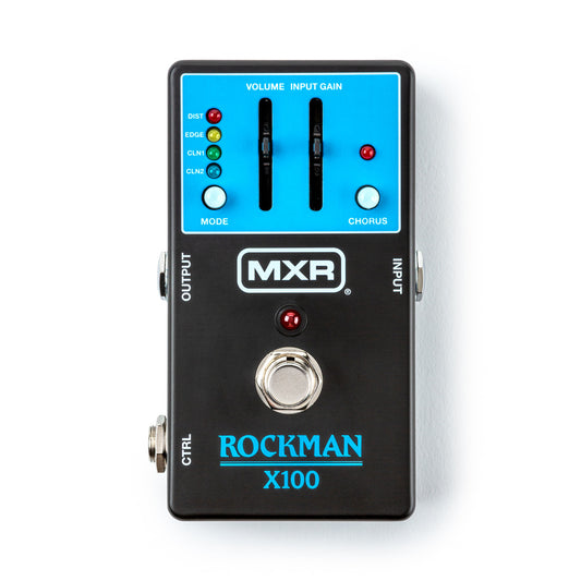 MXR ROCKMAN® X100 ANALOG TONE PROCESSOR