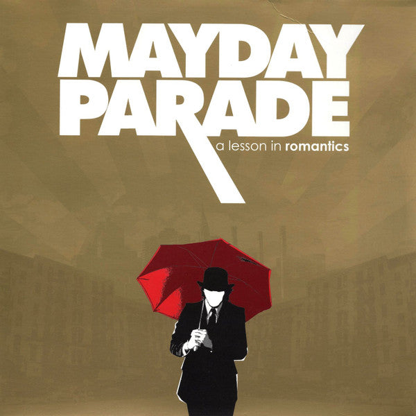 Mayday Parade – A Lesson In Romantics (Green Yellow A/B Side With Black Splatter) - (USED)